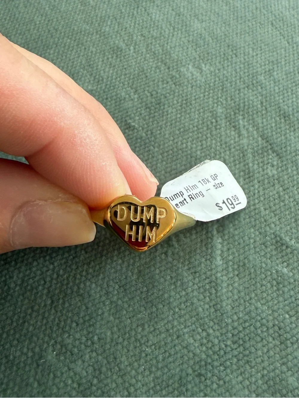 Mejuri gold heart